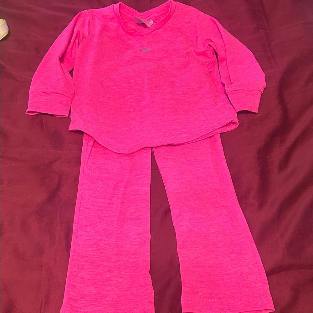 adidas Kids Vibrant Pink Set